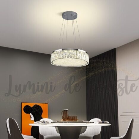 Candelabru LED 216W Divine 500, 1 surse de iluminare, Telecomanda